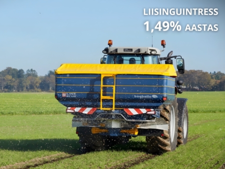 Swedbank liisinguintress 1,49% aastas 6 LIISINGUINTRESS