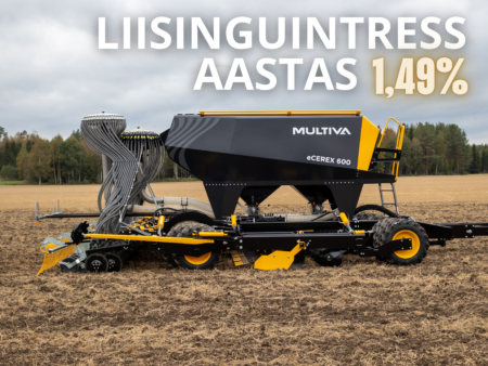 Swedbank liisinguintress 1,49% aastas 1 LIISINGUINTRESS 6 2