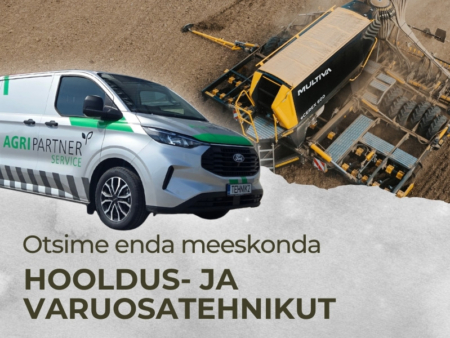 Otsime tiimi hooldus- ja varuosatehnikut 41 HOOLDUS- JA VARUOSATEHNIK