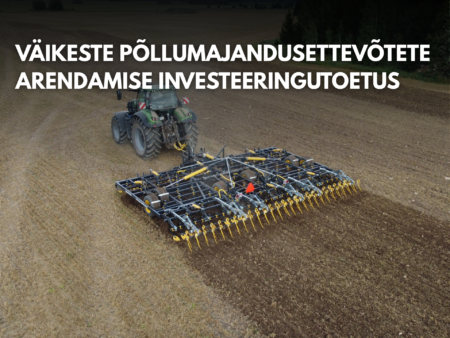 Vaikeste pollumajandusettevotete arendamise investeeringutoetus 4