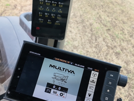 Tule Multiva eForte 600 teravilja otsekülviku demopäevale 14 Multiva otsekülvik