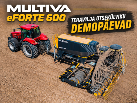 Tule Multiva eForte 600 teravilja otsekülviku demopäevale 1 Multiva eforte 600 demopaev